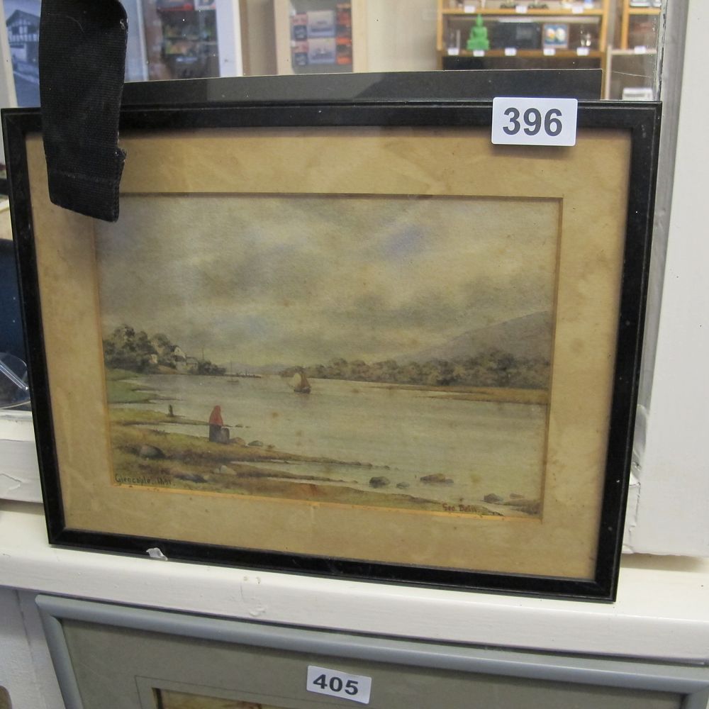 Lot 396: George Bain, Glencaple, (Signed)