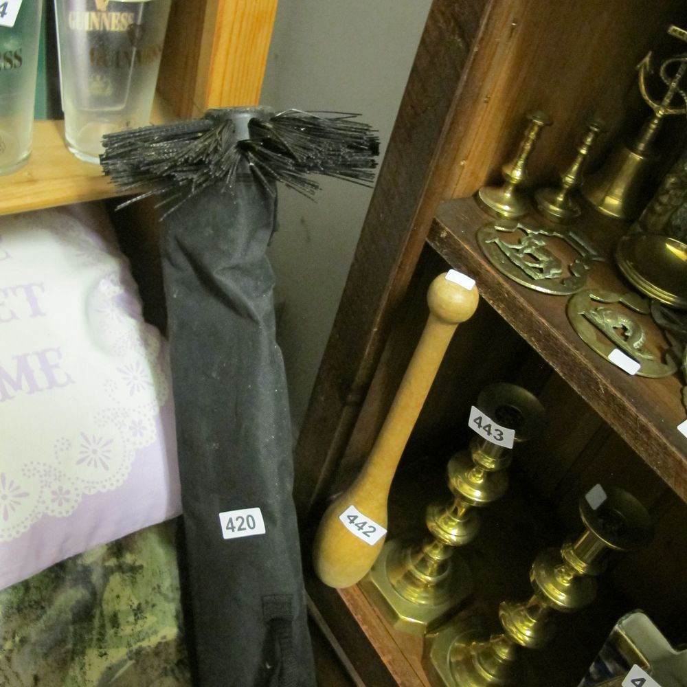 Lot 420: chimney sweep set