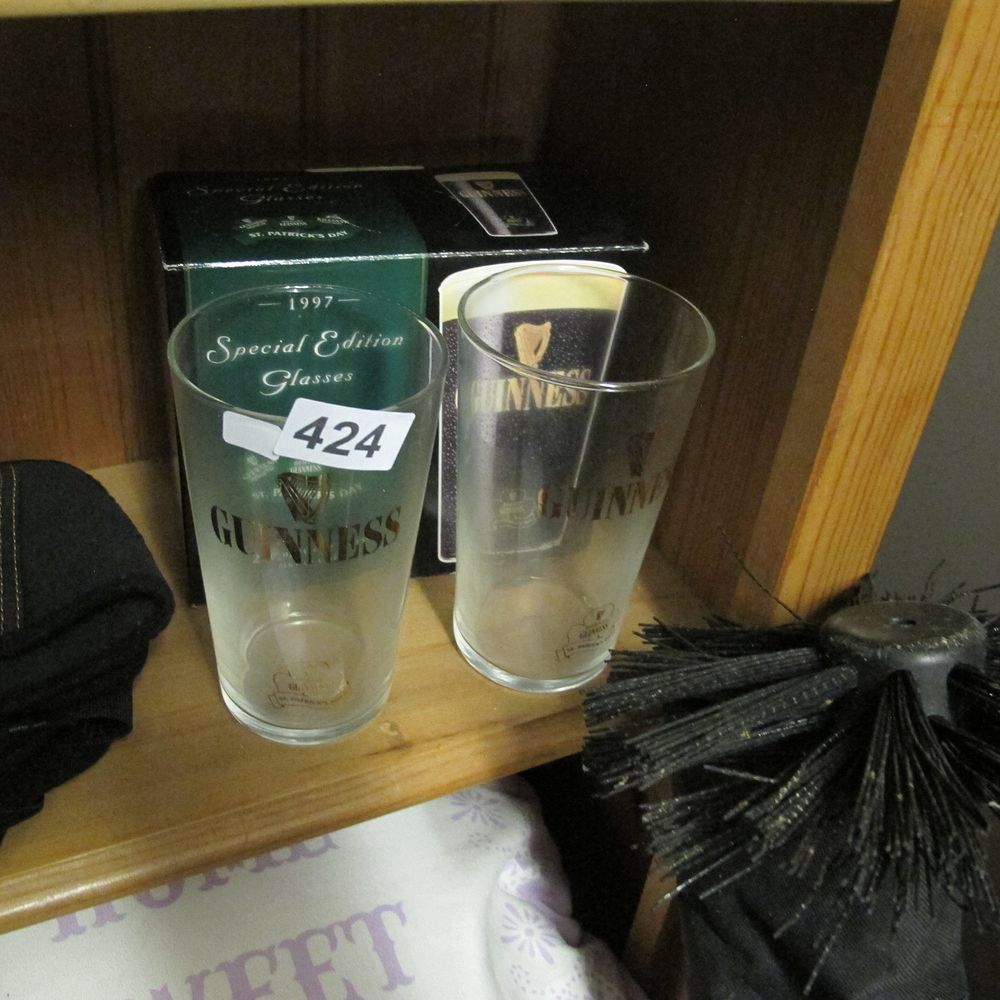 Lot 424: Guinness 1997 Special Edition St. Patrick's Day Pint...