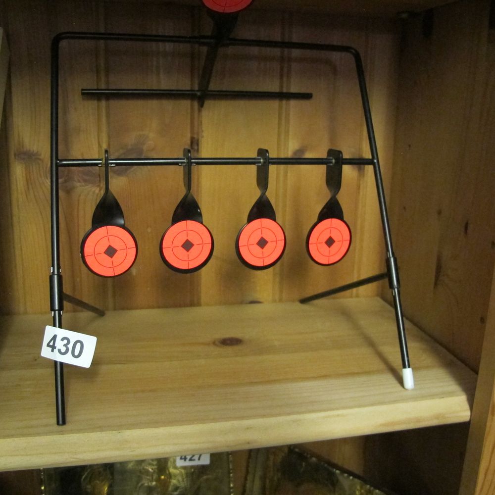 Lot 430: Unmarked Resetting Gallery .22 Rimfire Target
