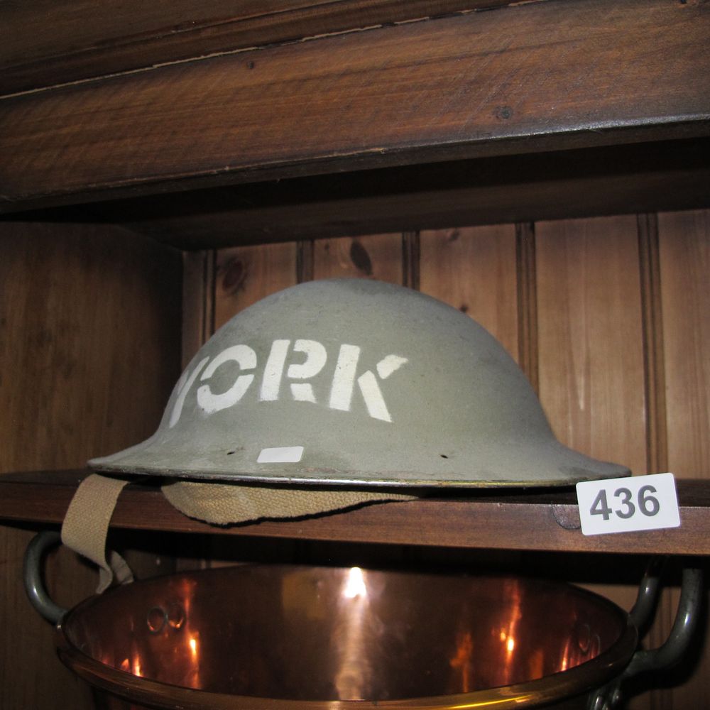 Lot 436: United Kingdom, MK II Steel Helmet, World War...
