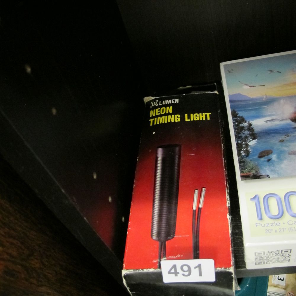 Lot 491: Lumen Neon Timing Light in Original Box and...