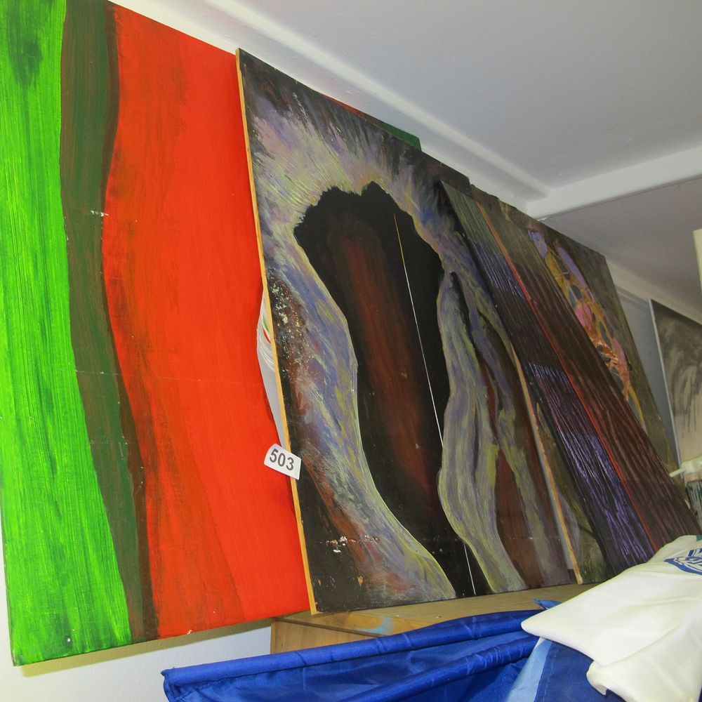 Lot 503: American School, 21st Century, 'Abstract Compositions' (Unsigned)