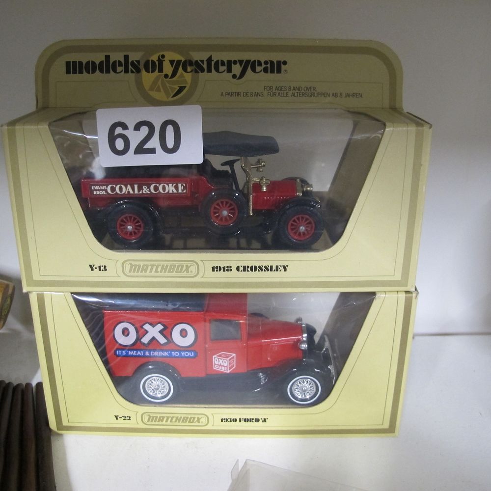 Lot 620: Matchbox, Models of Yesteryear Die-Cast Vehicles, Die-Cast Metal,...
