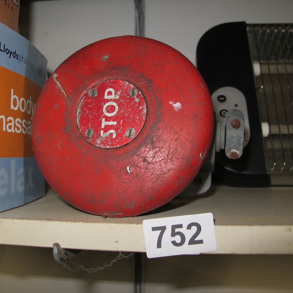 Lot 752: Unmarked, Industrial Emergency Stop Device, Mid-20th Century