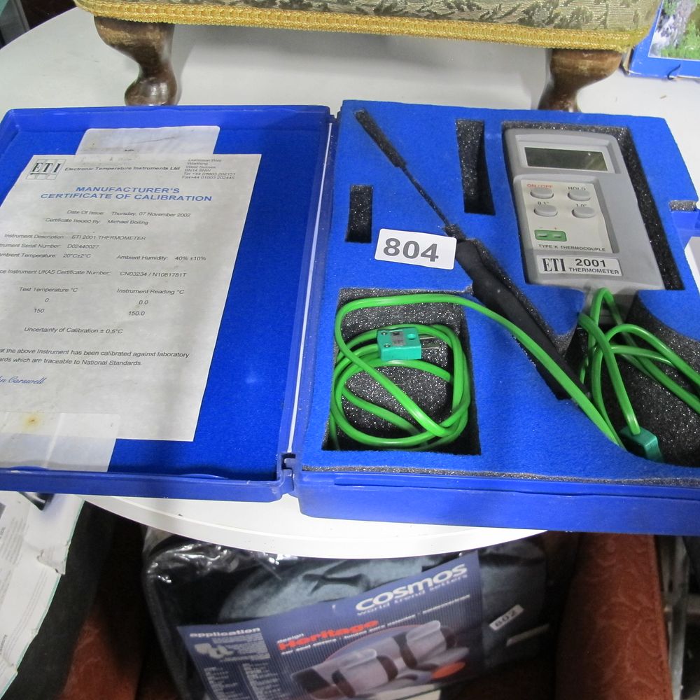 Lot 804: ETI, Digital Thermometer Set, Early 21st Century