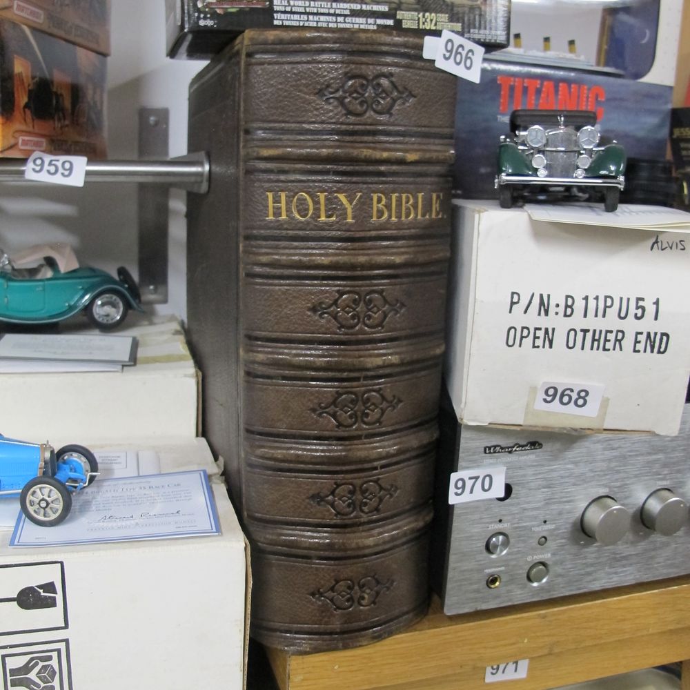 Lot 966: Anonymous. Holy Bible: Containing the Old and New...