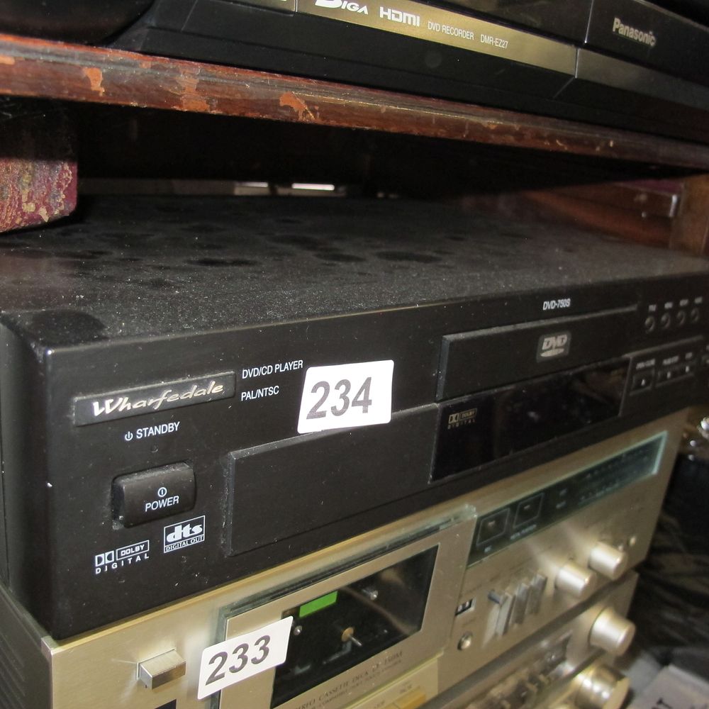 Lot 234: A Wharfedale DVD/CD player
