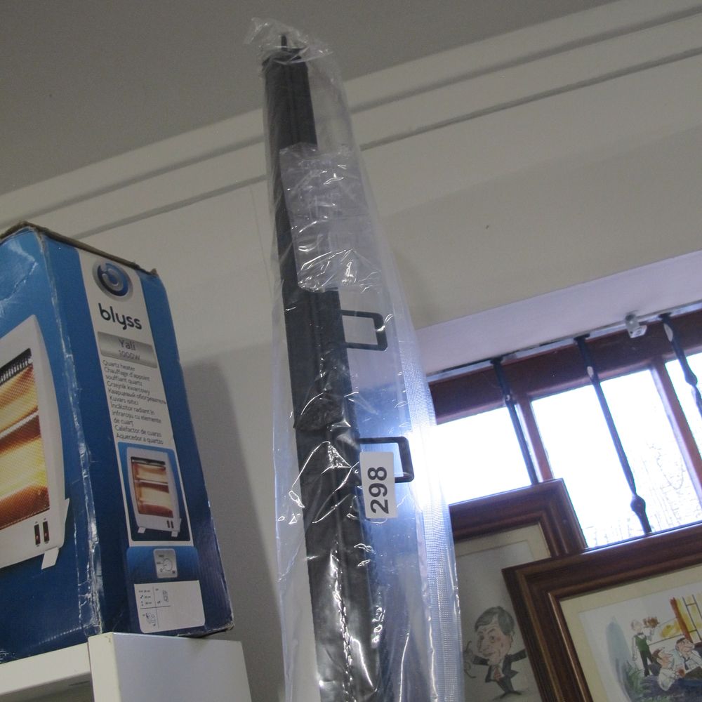 Lot 298: A Retractable Black Vehicle Cargo Cover