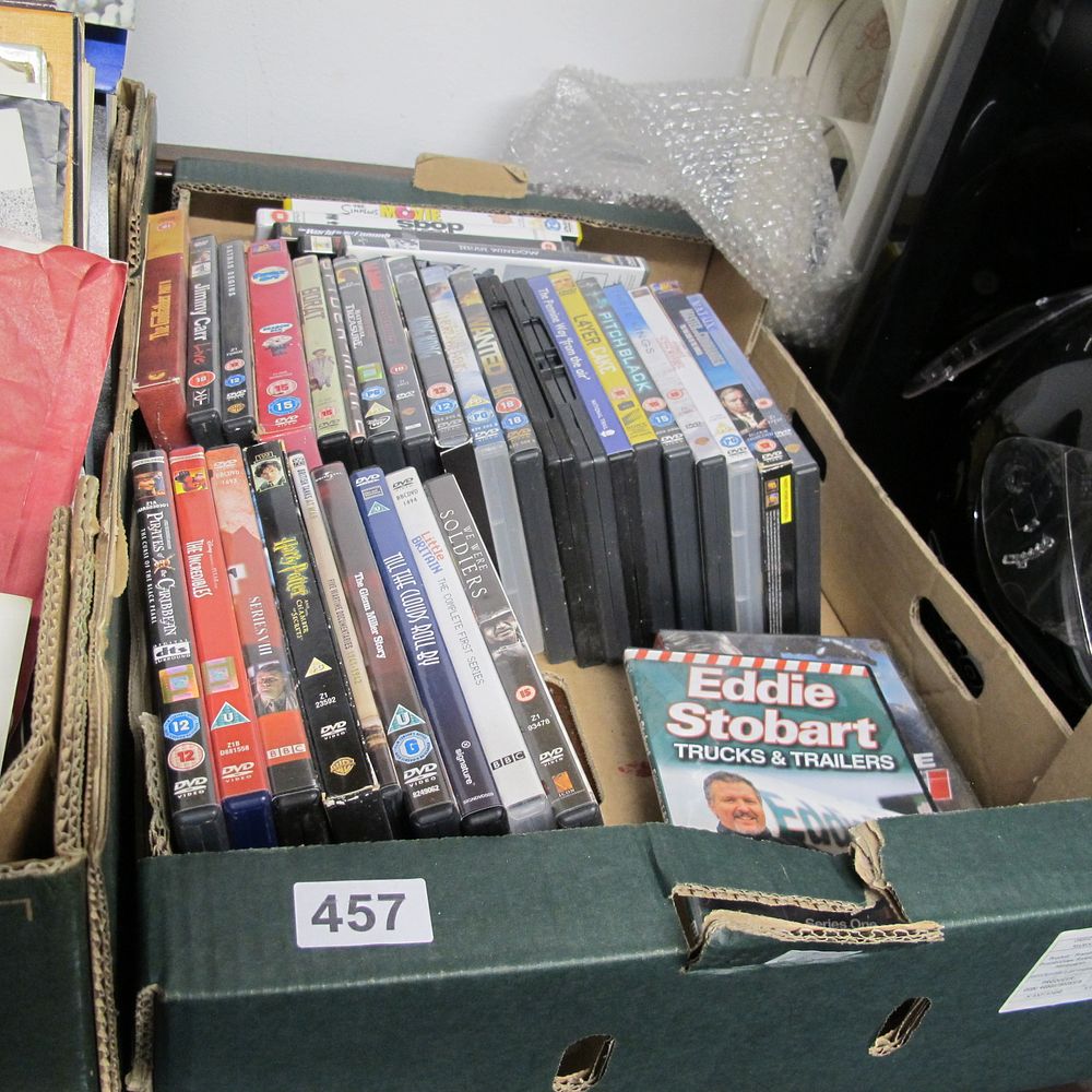 Lot 457: A Collection of Assorted DVD Film and Television...