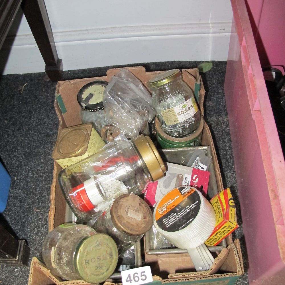 Lot 465: An Assortment of Household and Workshop Items
