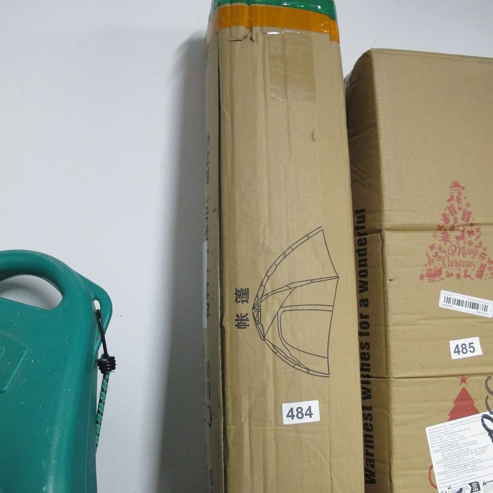 Lot 484: A Portable Outdoor Dome Tent in Original Packaging