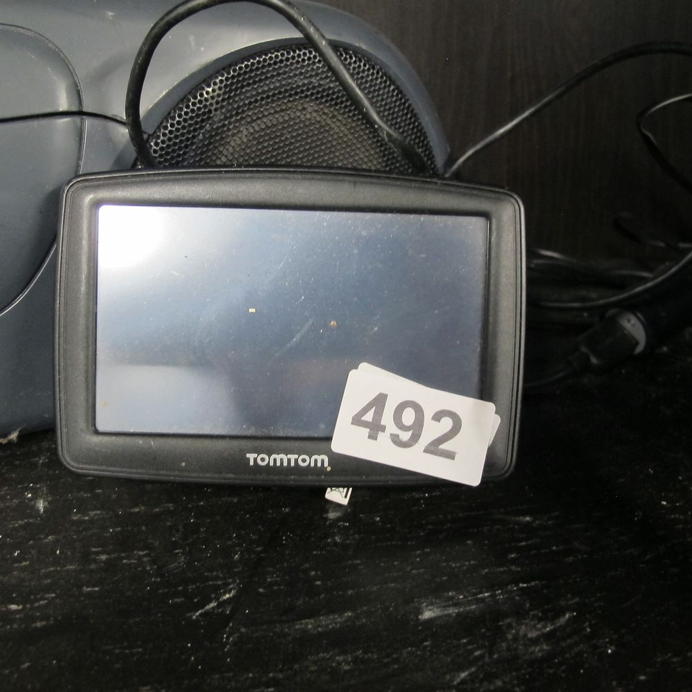 Lot 492: Two Electronic Devices including a TomTom XL N14644...