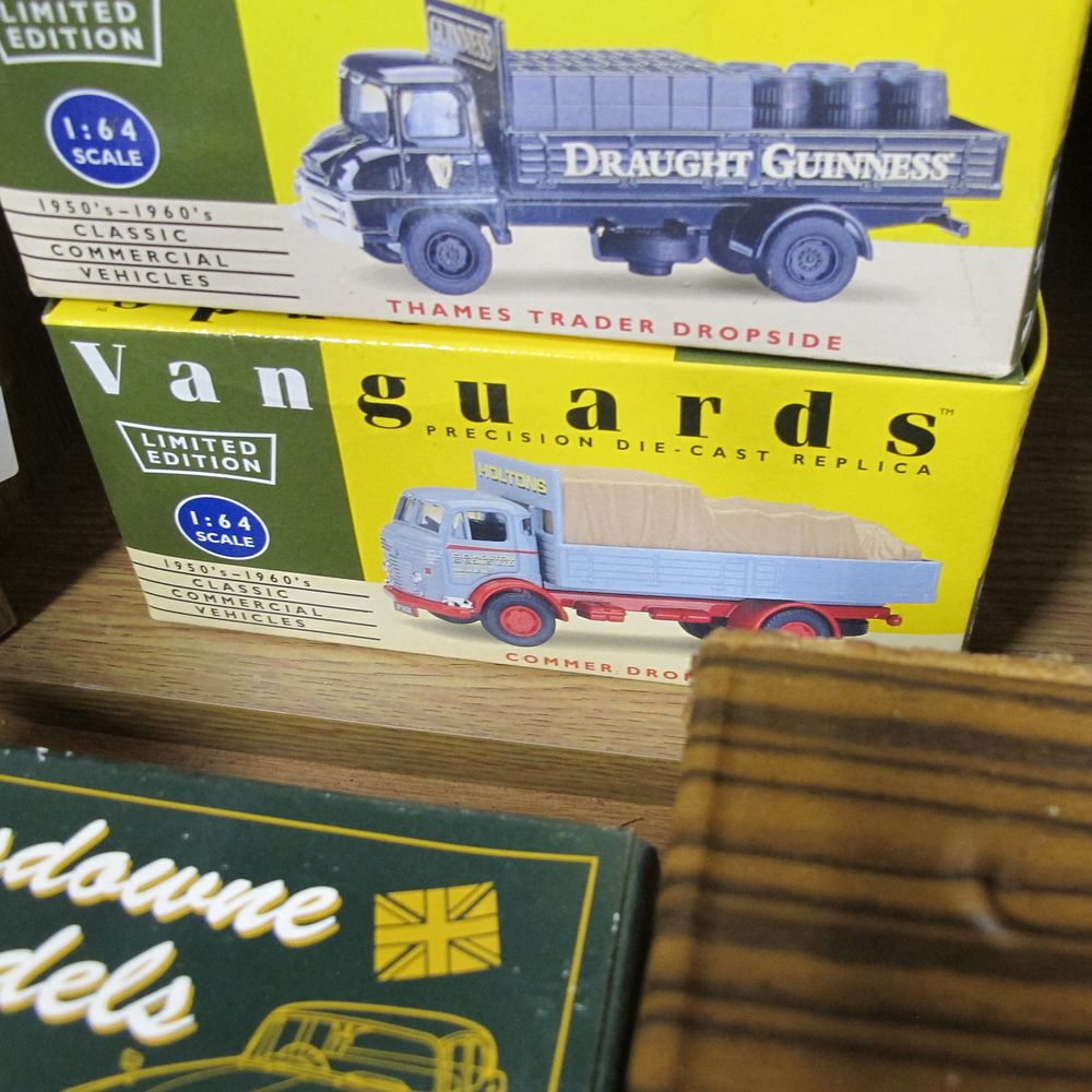 Lot 552: A Vanguards and Lansdowne Models Die-Cast Commer dropside...