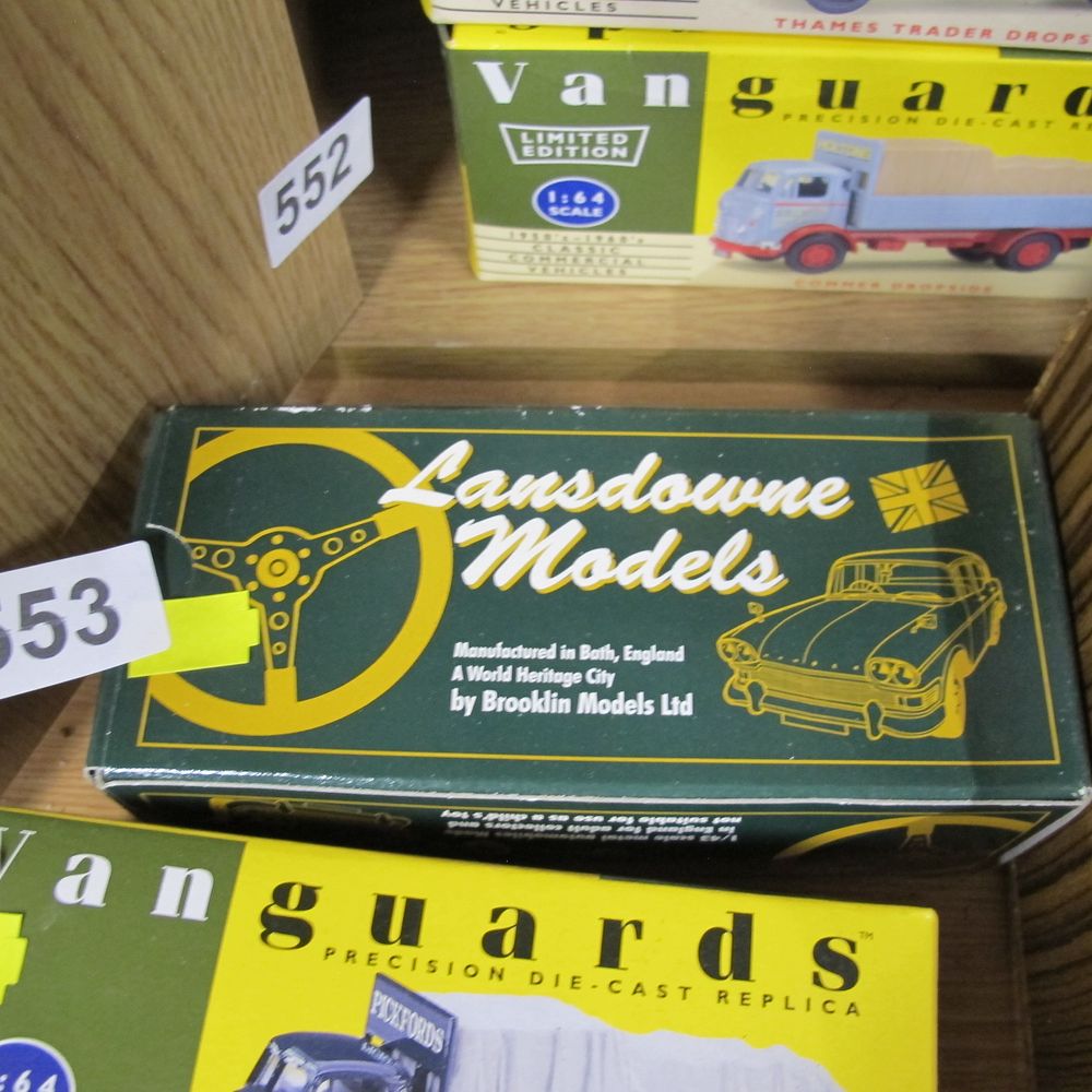 Lot 553: A Lansdowne Models and Vanguards Die-Cast Model Vehicles...
