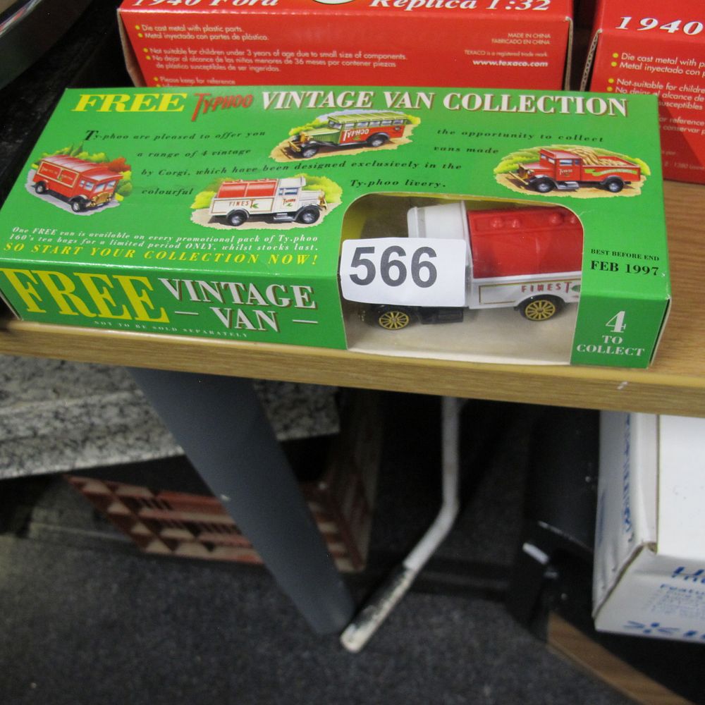 Lot 566: A Corgi Ty-phoo Vintage Van 