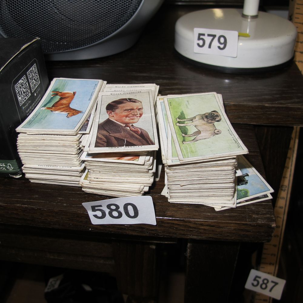 Lot 580: A Collection of Wills's Cigarettes Vintage Trading Cards
