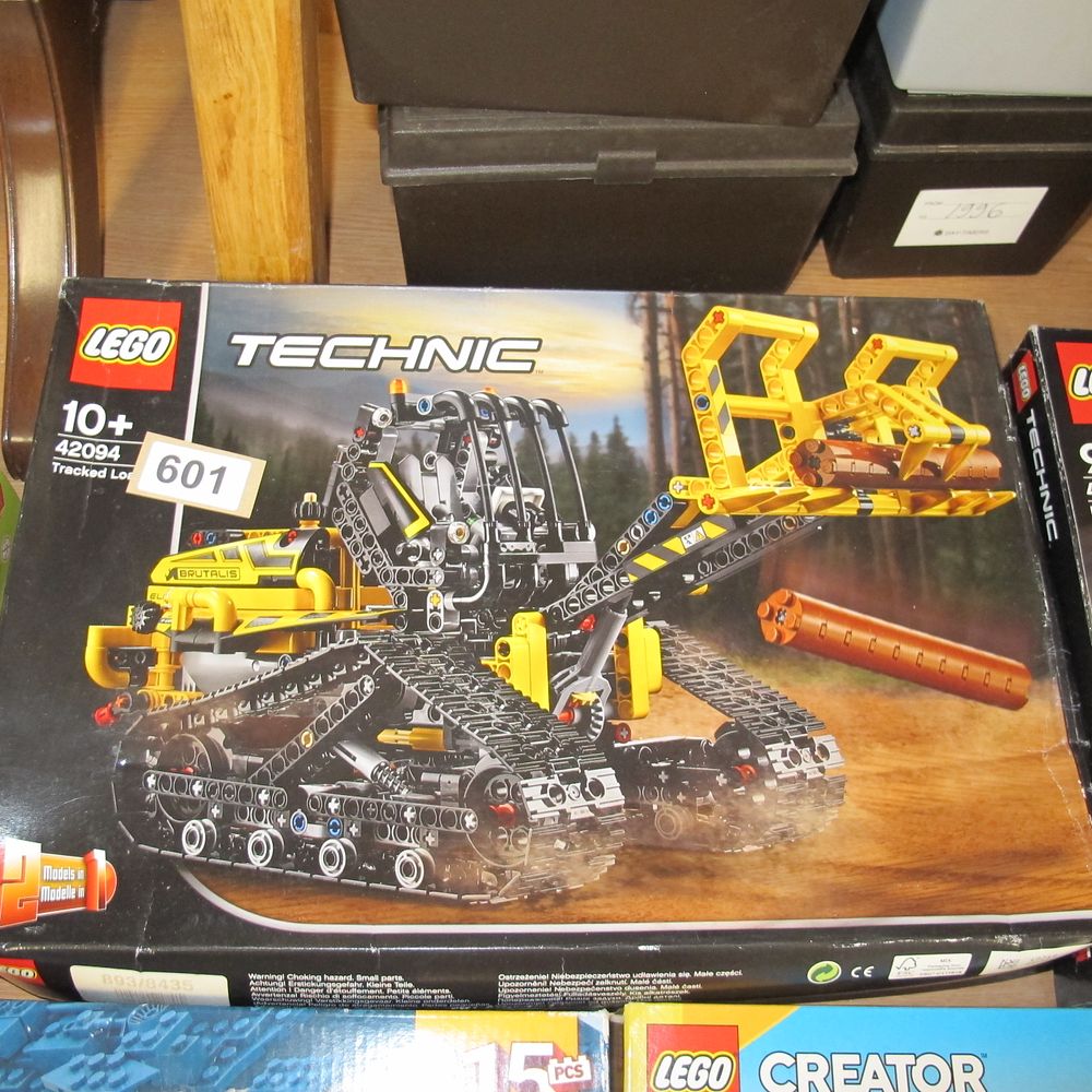 Lot 601: LEGO Technic Tracked Loader 42094