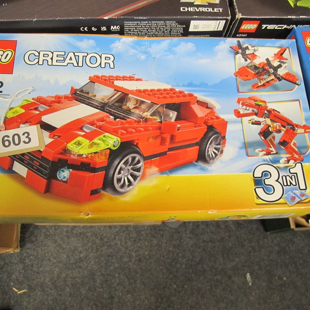 Lot 603: LEGO Creator Roaring Power 31024 Building Toy Set