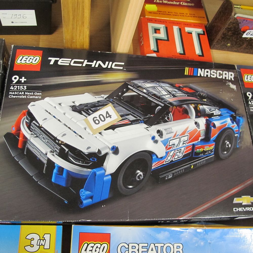 Lot 604: LEGO Technic NASCAR Next Gen Chevrolet Camaro ZL1...