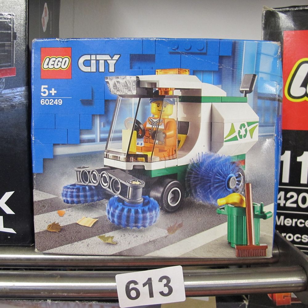 Lot 613: LEGO City Street Sweeper Set 60249