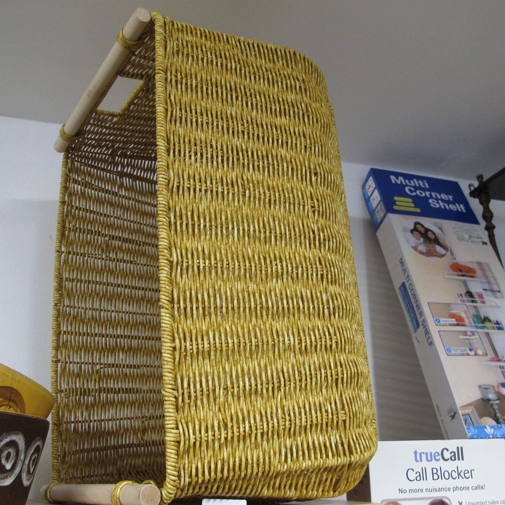 Lot 620: A Wicker Storage Unit