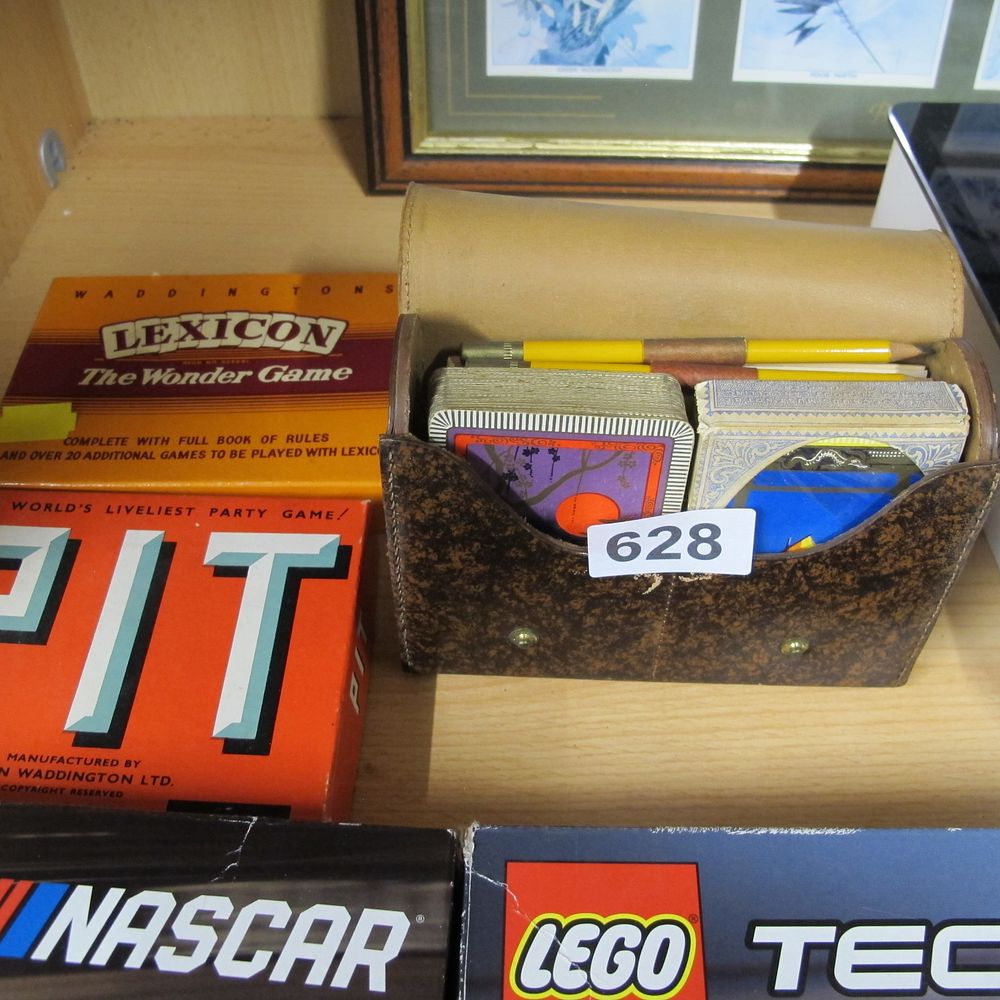 Lot 628: A Collection of Vintage Tabletop Games and Playing...