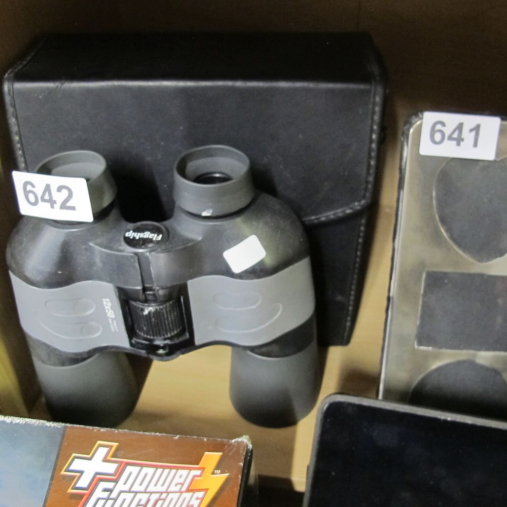 Lot 642: Flagship 12x50 Binoculars with Carrying Case