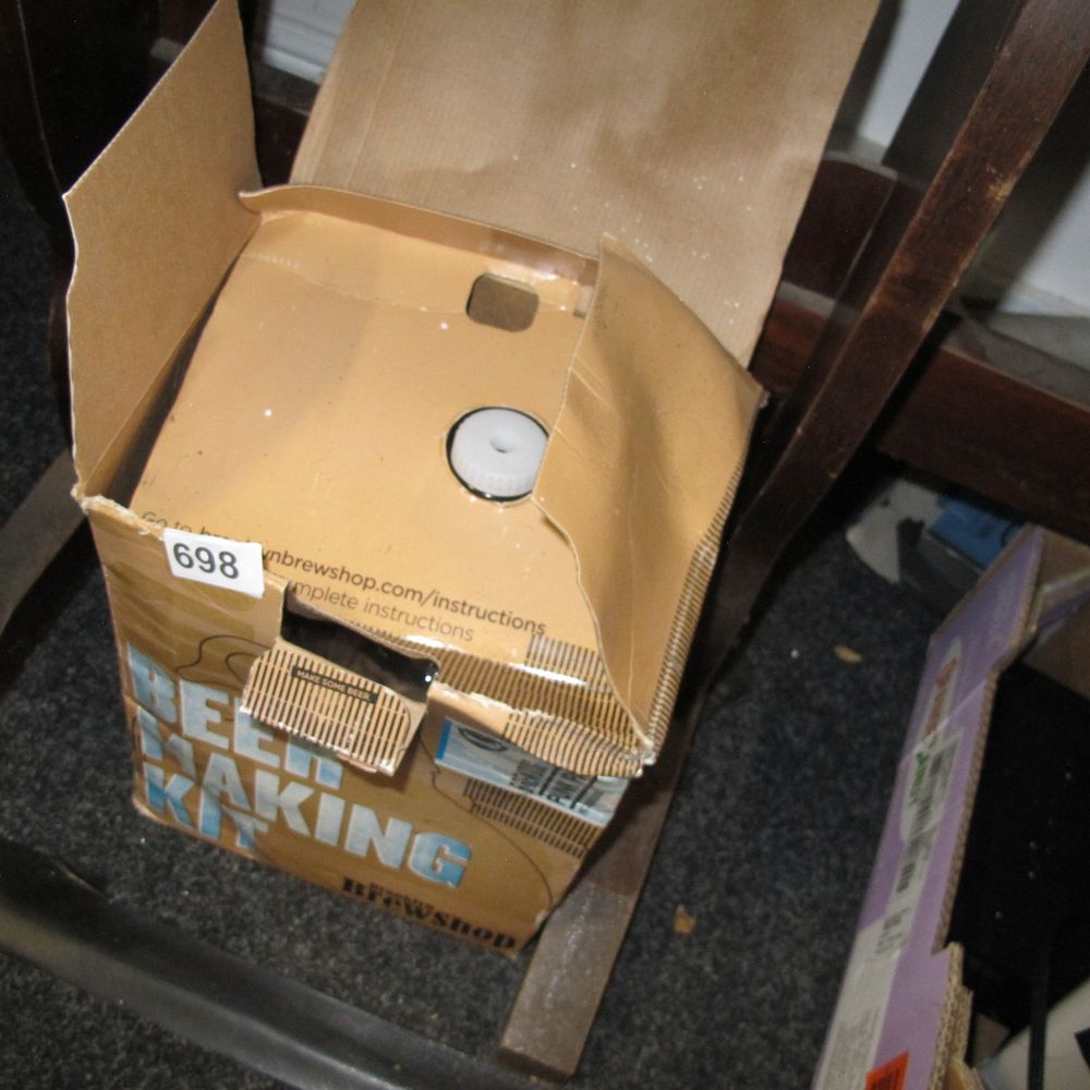 Lot 698: A Brooklyn Brew Shop Beer Making Kit