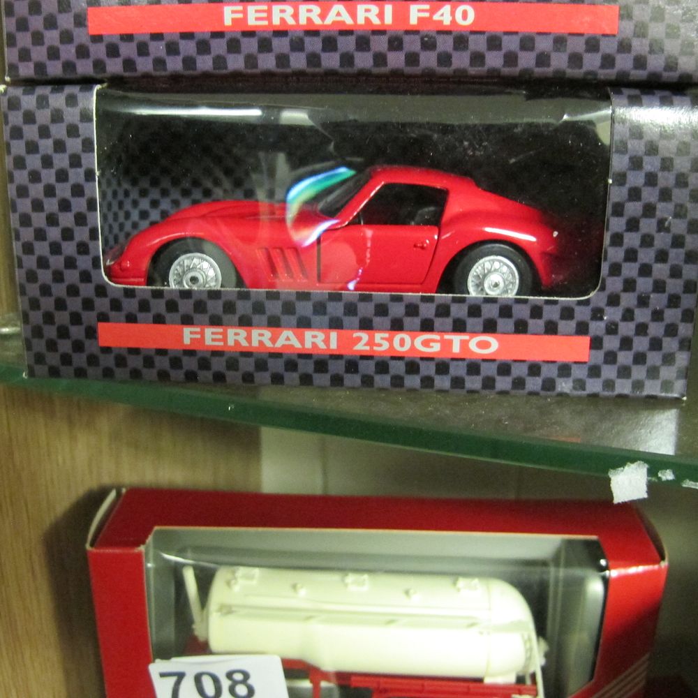 Lot 705: A Maisto Shell Collezione Ferrari Die-Cast Model Car