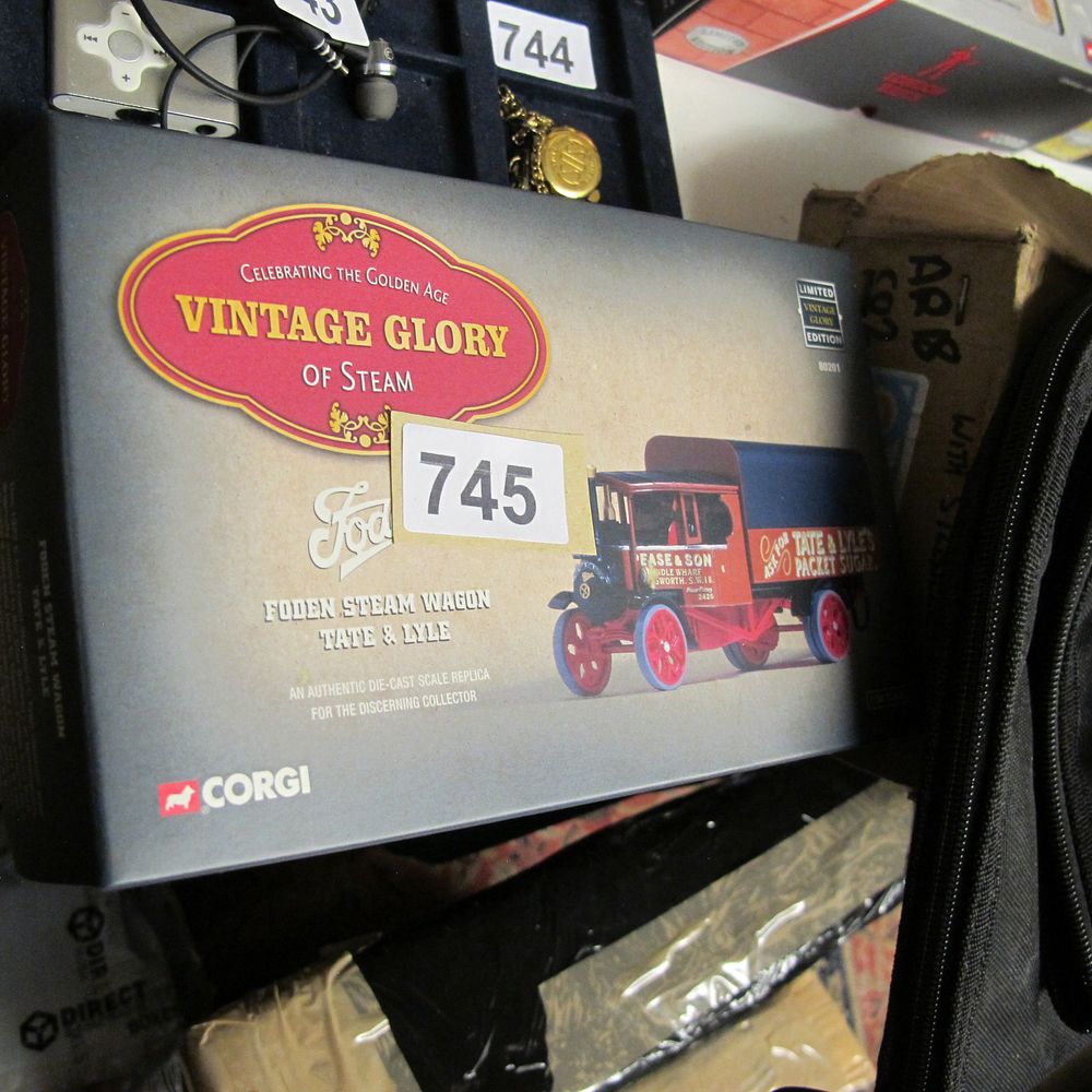 Lot 745: Corgi 1/50 Scale Diecast Model 80201 Foden Steam...