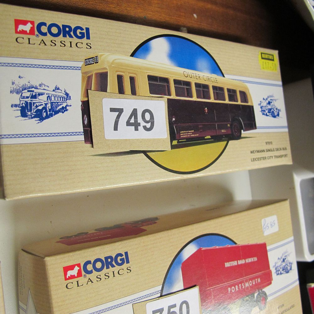 Lot 749: A Corgi Classics Die-Cast Model Vehicle Weymann Single...