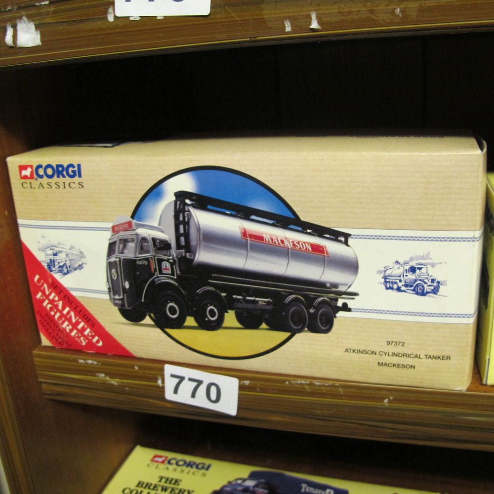Lot 770: Corgi Classics 97372 Atkinson Cylindrical Tanker Mackeson