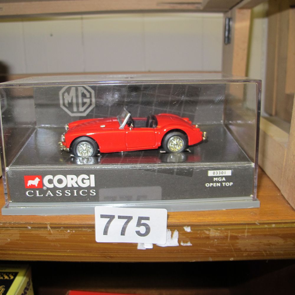 Lot 775: Corgi Classics 03301 MGA Open Top Die-Cast Model...