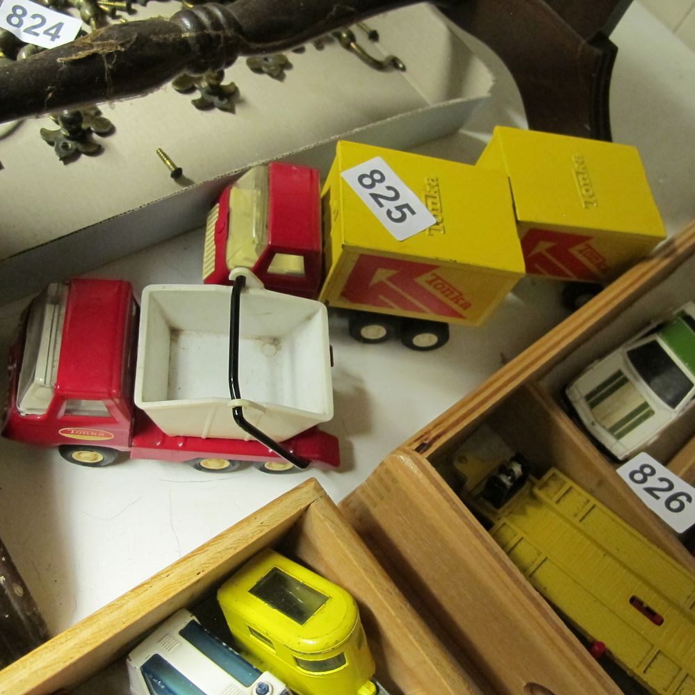 Lot 825: A Collection of Vintage Tonka Toy Vehicles and...