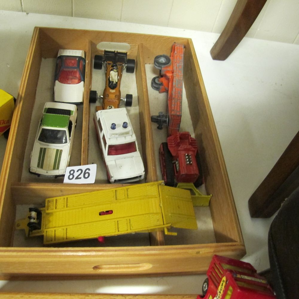 Lot 826: A Collection of Vintage Die-Cast Toy Vehicles including...