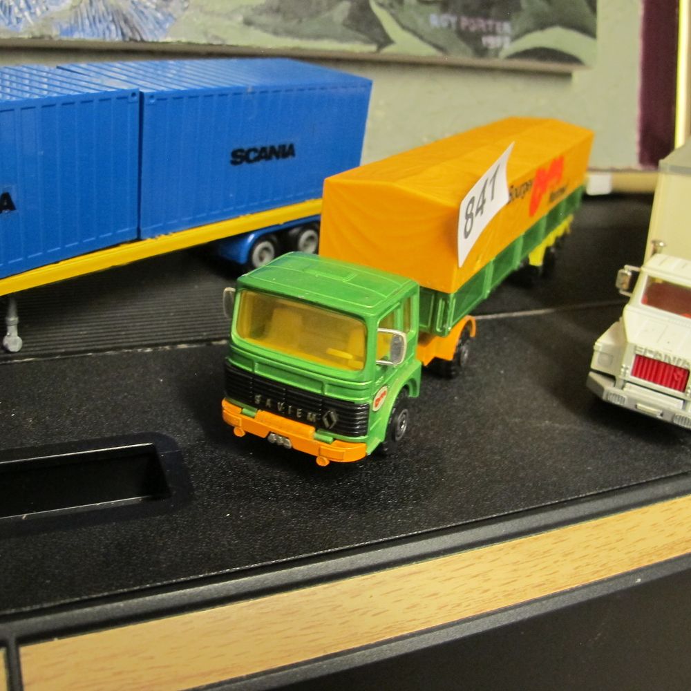 Lot 841: A Die-Cast Model Commercial Vehicles Including a Saviem...