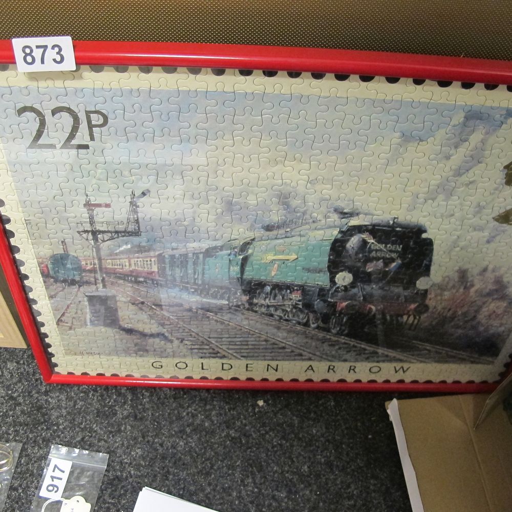 Lot 873: Waddingtons 500 Piece Jigsaw Puzzle Golden Arrow Postage...