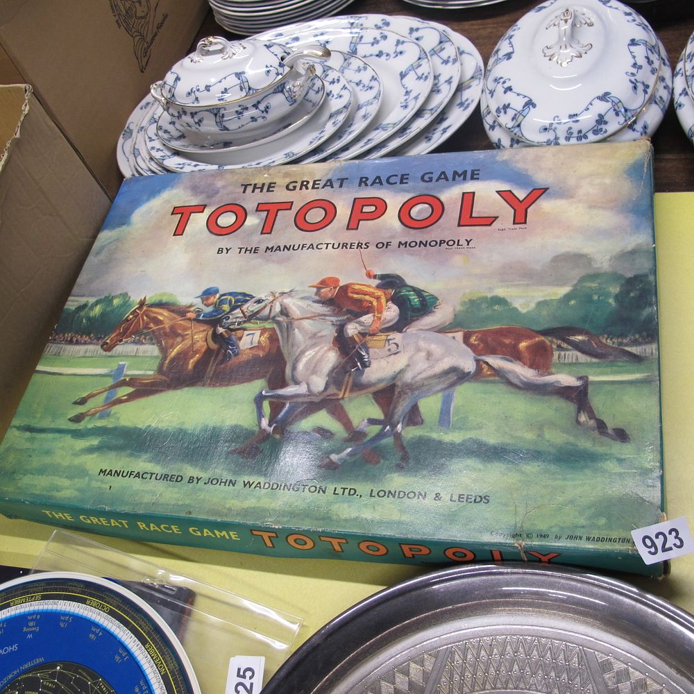 Lot 923: A 1949 John Waddington Ltd. Totopoly Board Game...