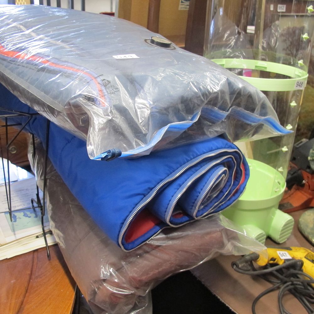 Lot 943: A Collection of Sleeping Bags and Bedding Items
