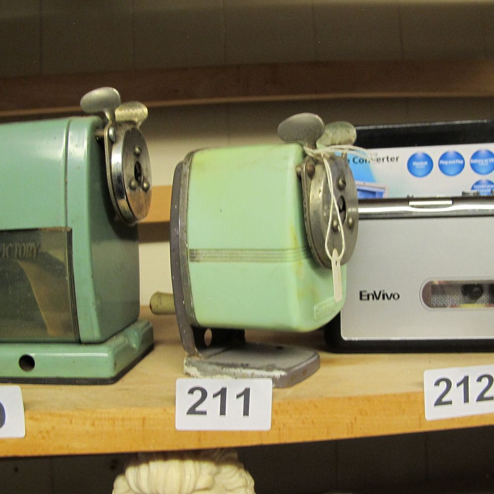 Lot 211:  Velos Mechanical Pencil Sharpeners
