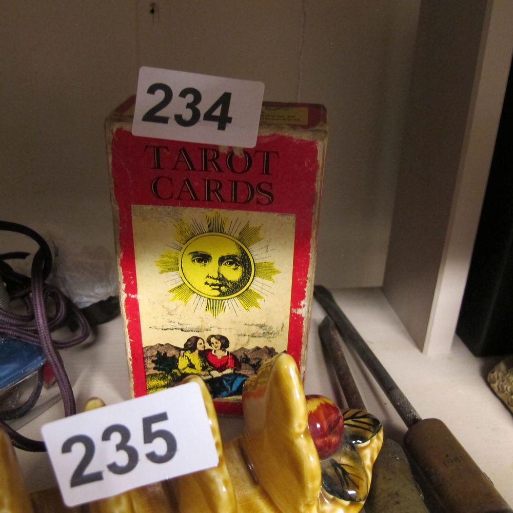 Lot 234: A Vintage 1JJ Tarot Deck by A.G. Müller