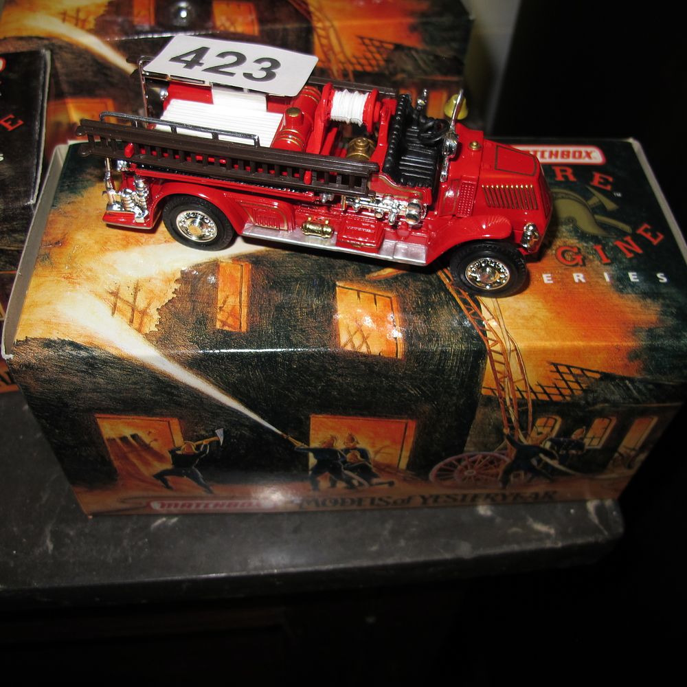 Lot 423: Matchbox Models of Yesteryear Fire Engine Series 1920...