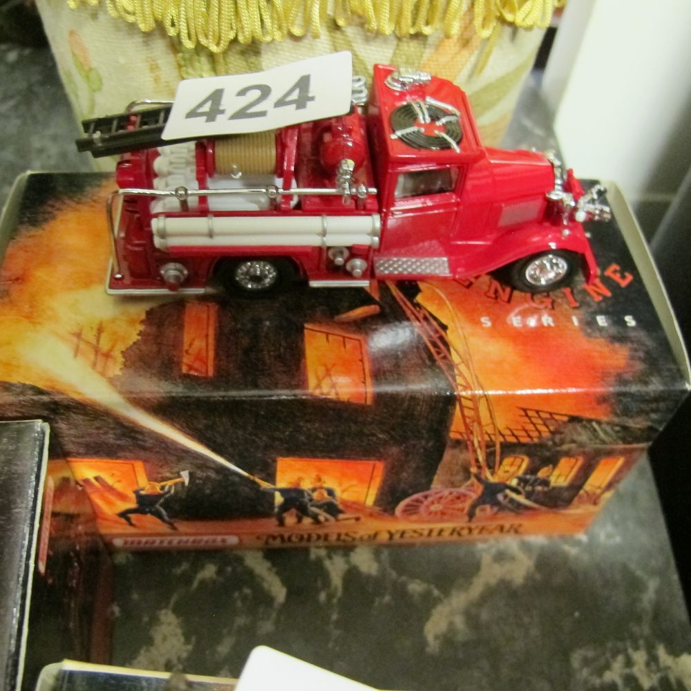 Lot 424: Matchbox Models of Yesteryear Fire Engine Series 1932...