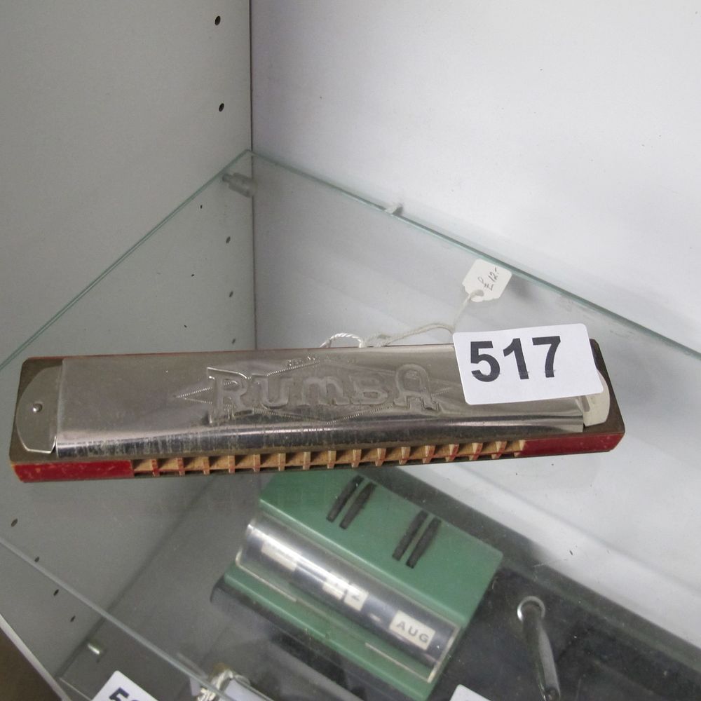 Lot 517: A German FBM Rumba Tremolo Harmonica