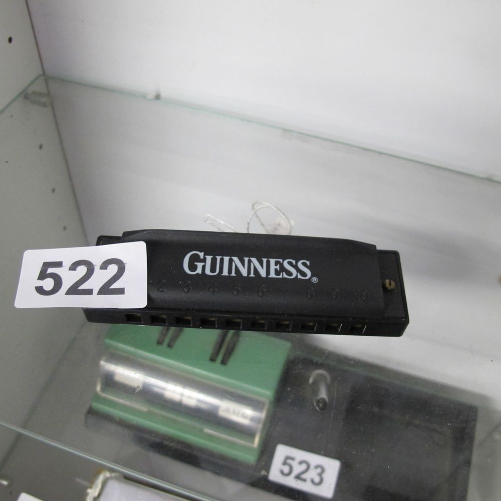 Lot 522: Guinness Promotional 10-Hole Diatonic Harmonica