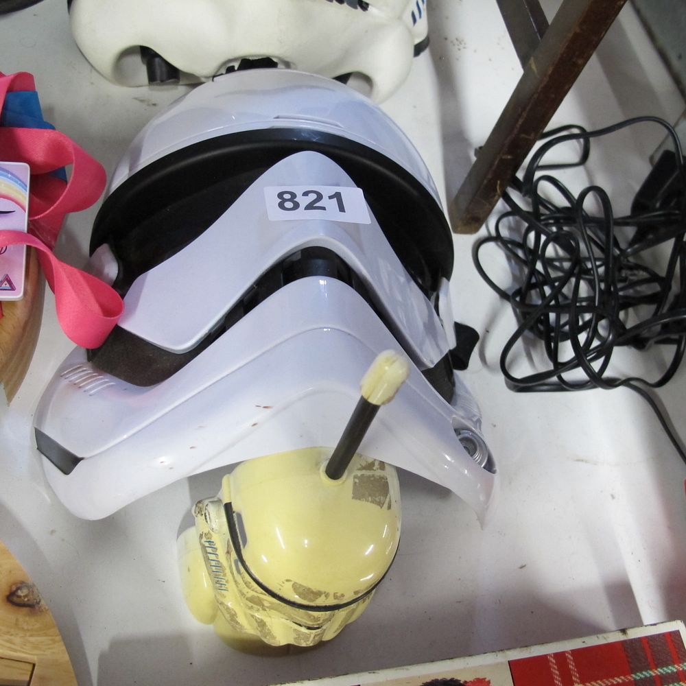 Lot 821: Two Star Wars themed items comprising a First...