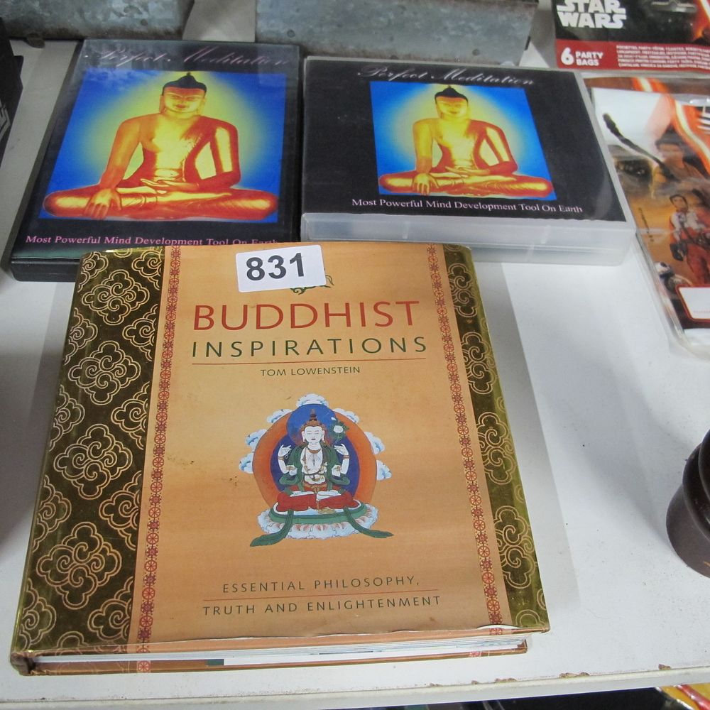 Lot 831: Lowenstein, Tom. Buddhist Inspirations: Essential Philosophy, Truth and...