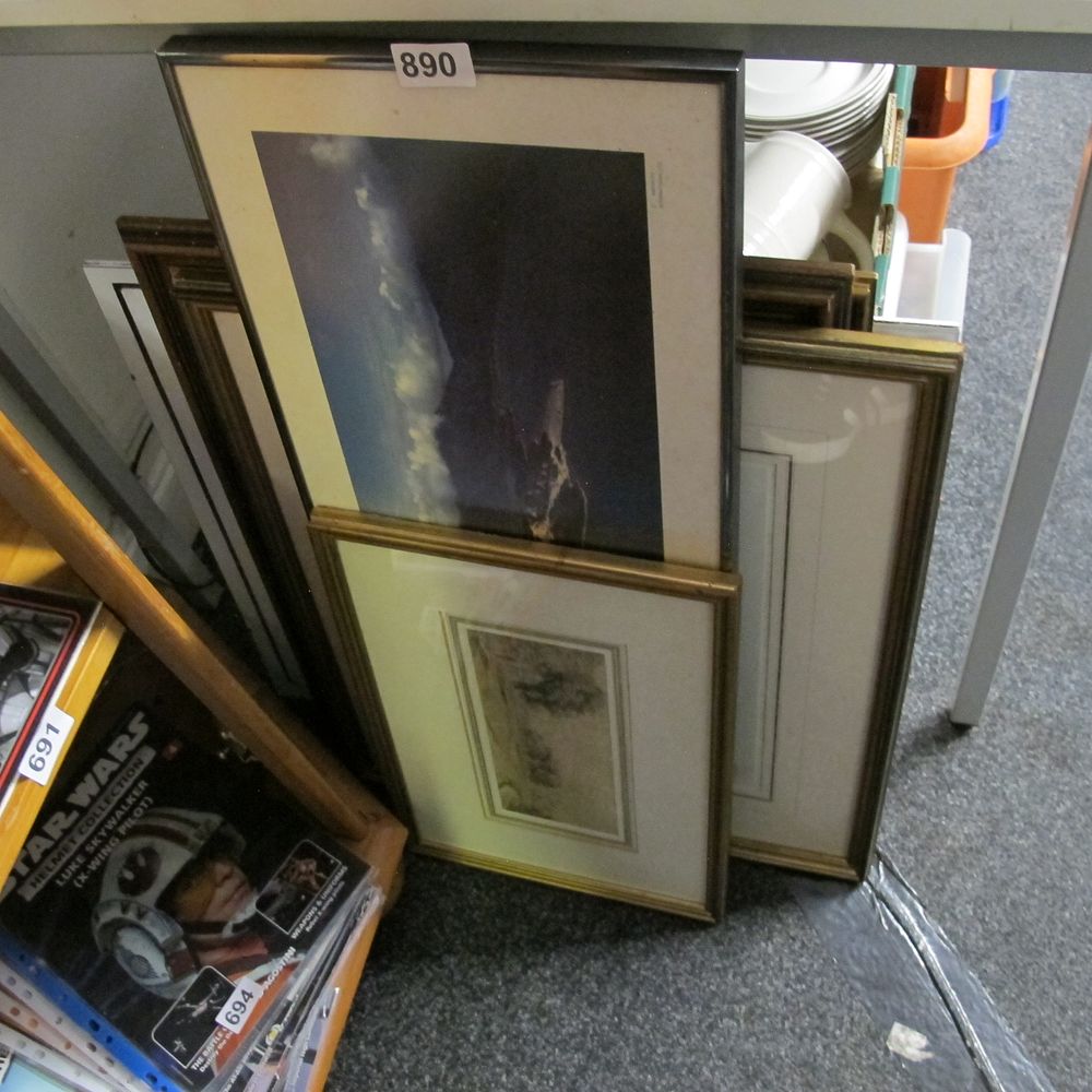 Lot 890: A Trio of Framed Landscape Prints