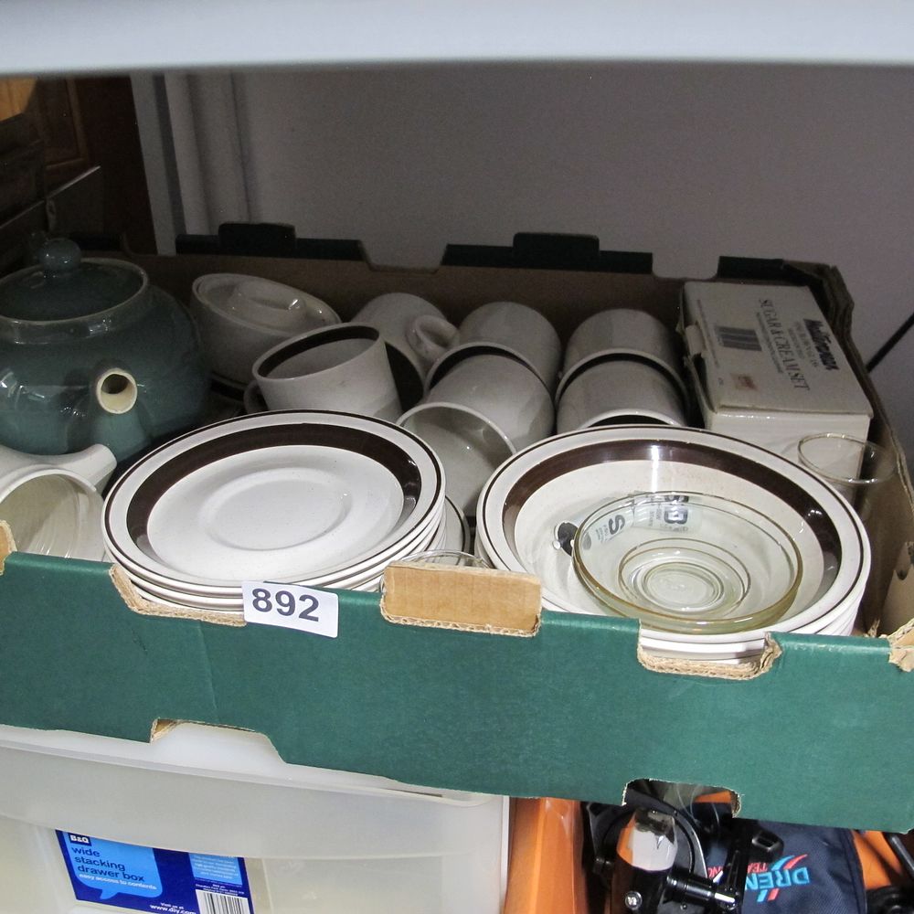 Lot 892: A Collection of Ceramic and Glass Tableware Including...